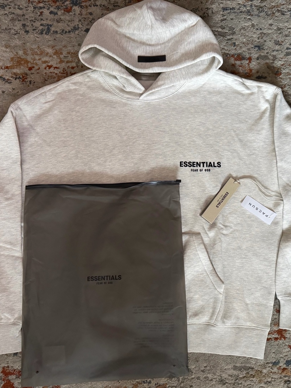 Men's Light Gray Hoodie